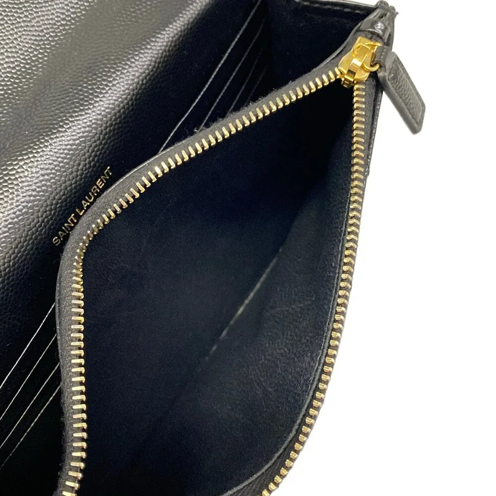Saint Laurent PARIS Cassandra Envelope Chain Wallet Other Style Wallet 695108